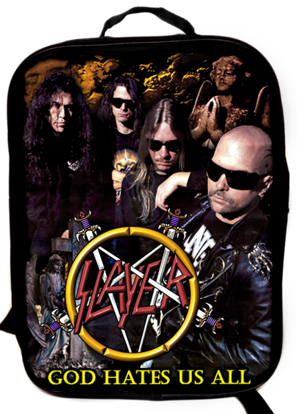 Портфель-ранец Slayer текстильный - фото 1 - rockbunker.ru