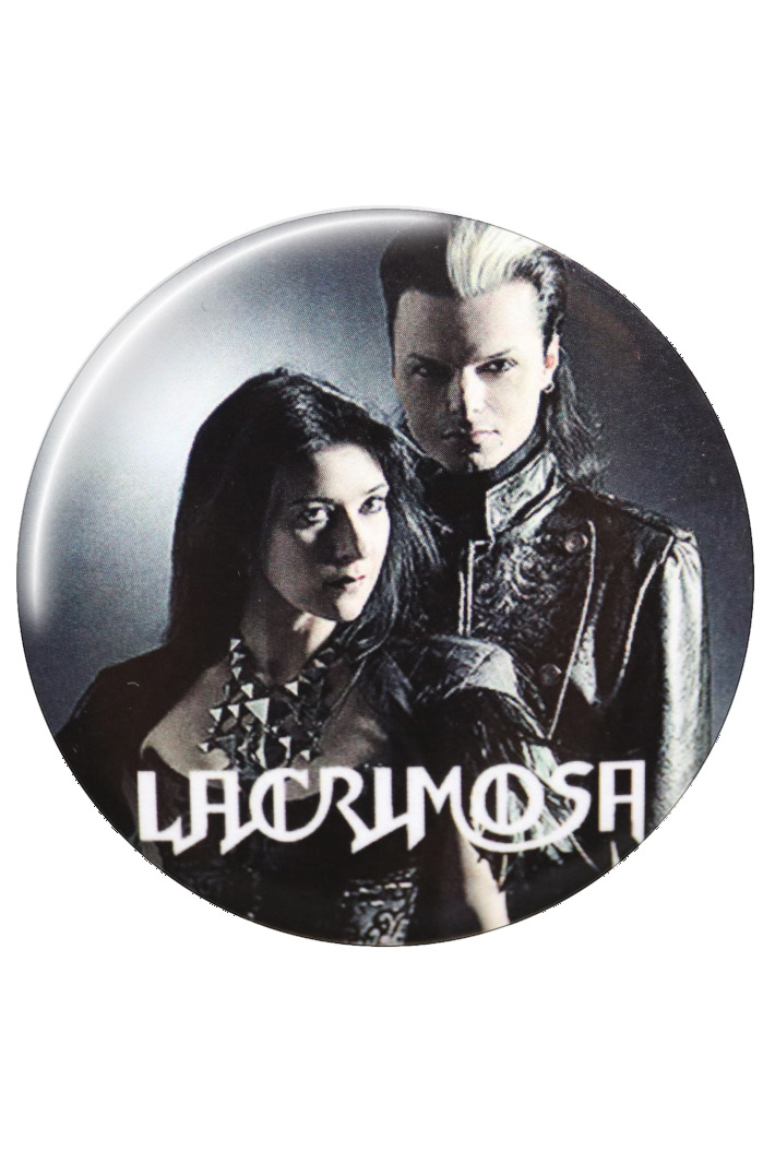 Значок RockMerch Lacrimosa - фото 1 - rockbunker.ru