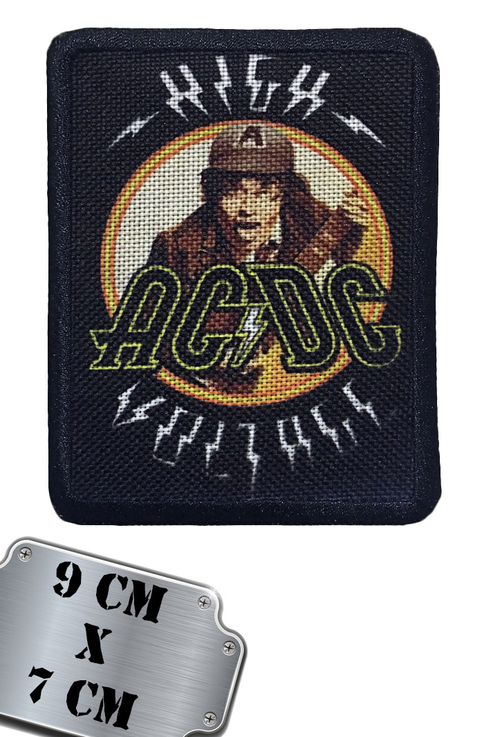 Нашивка RockMerch AC DC - фото 1 - rockbunker.ru