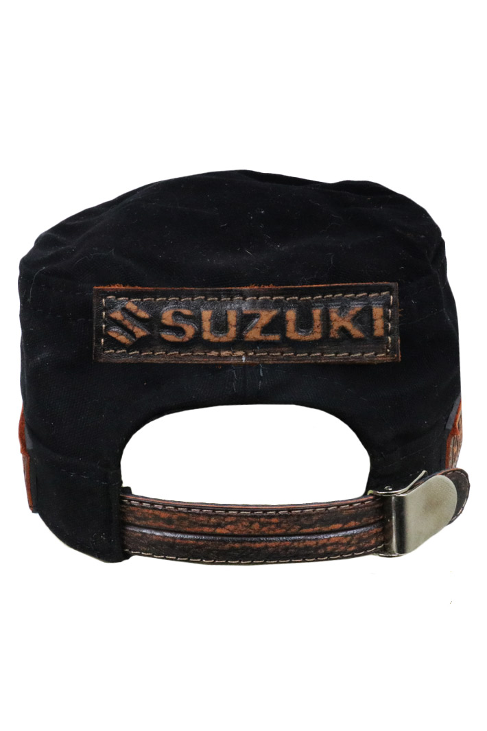 Кепка-немка Suzuki коричневый - фото 2 - rockbunker.ru