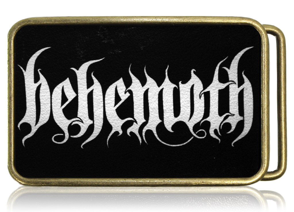 Пряжка RockMerch Behemoth - фото 1 - rockbunker.ru