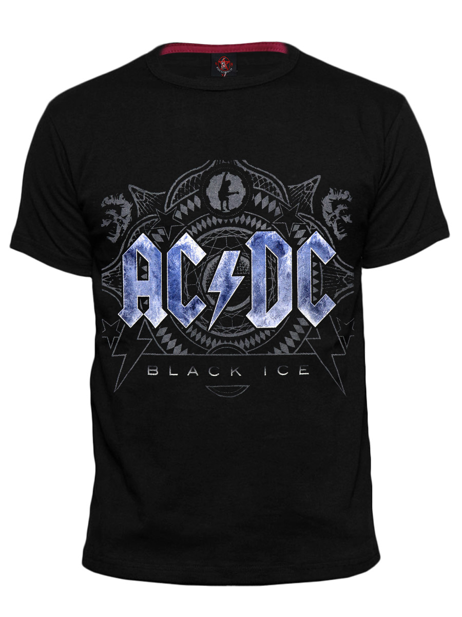 Футболка RockMerch AC DC - фото 1 - rockbunker.ru