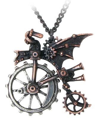 Кулон Alchemy Gothic P651 Ventus Traction Farthing - фото 1 - rockbunker.ru