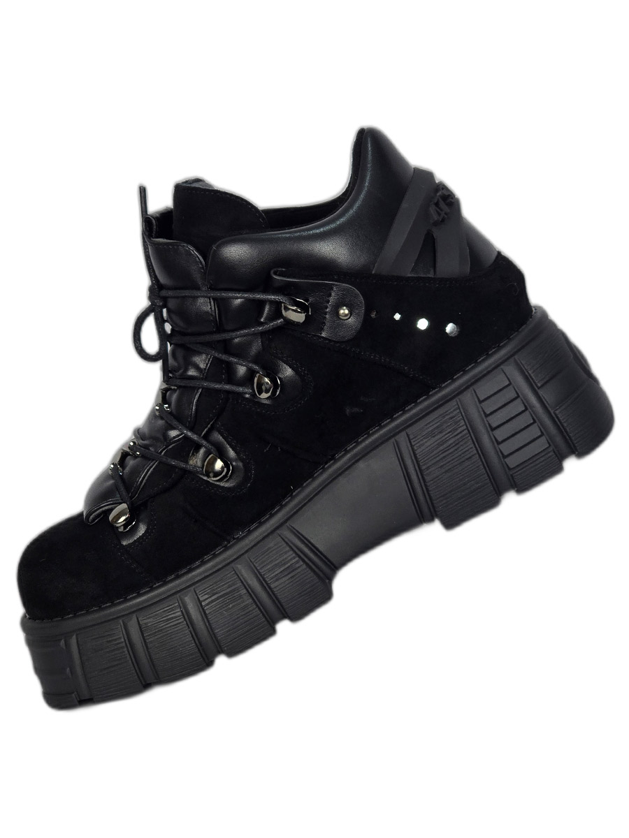 Ботинки готические женские - фото 3 - rockbunker.ru