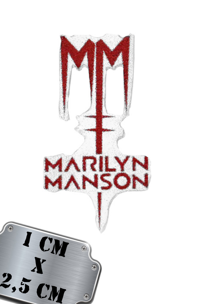 Значок-пин Marilyn Manson - фото 1 - rockbunker.ru