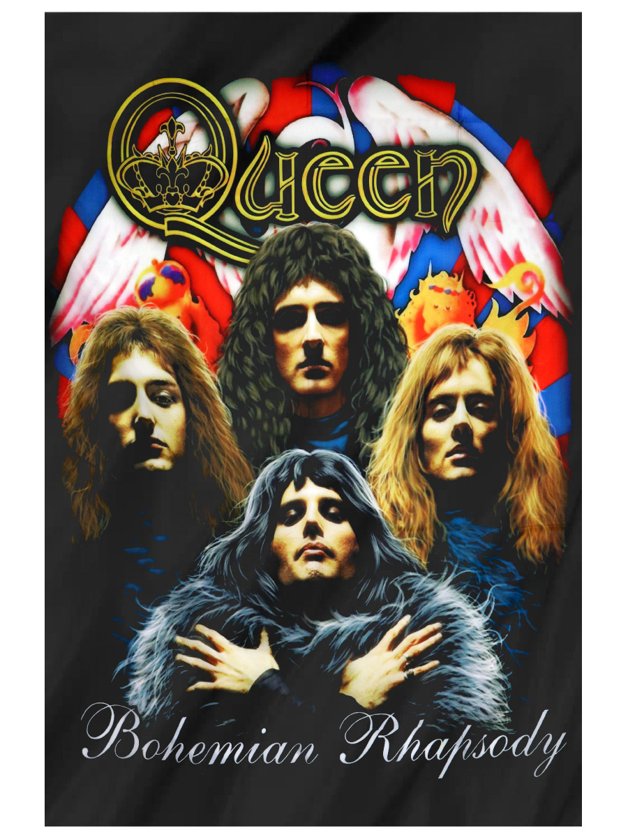 Флаг Queen Bohemian Rhapsody - фото 1 - rockbunker.ru