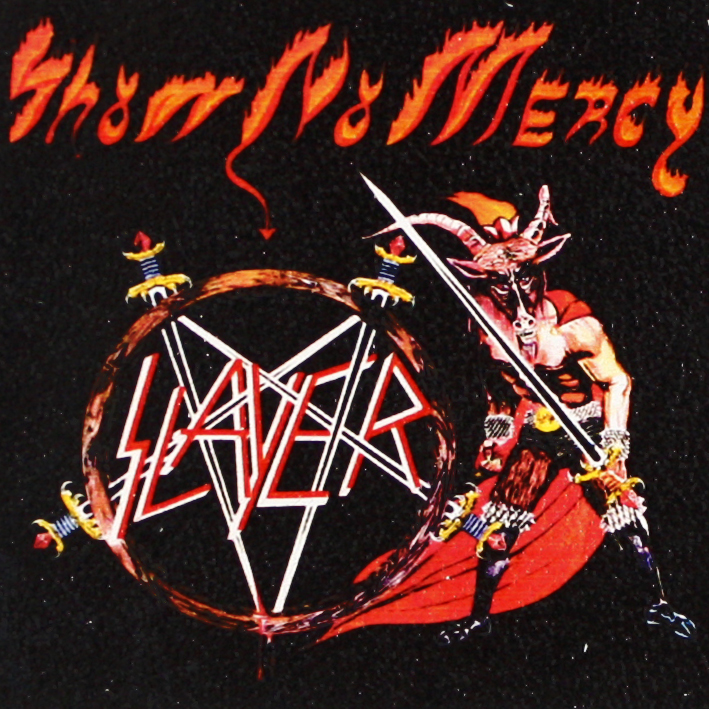 Кожаная нашивка Slayer - фото 1 - rockbunker.ru