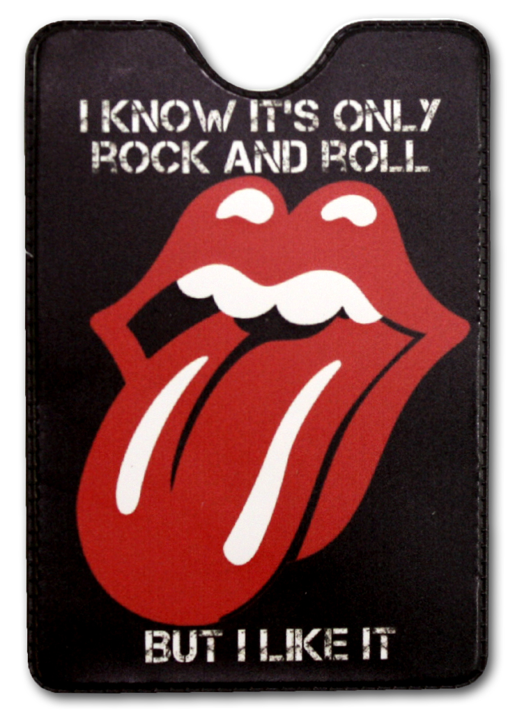 Обложка для проездного RockMerch The Rolling Stones I know its only Rock and Roll - фото 1 - rockbunker.ru