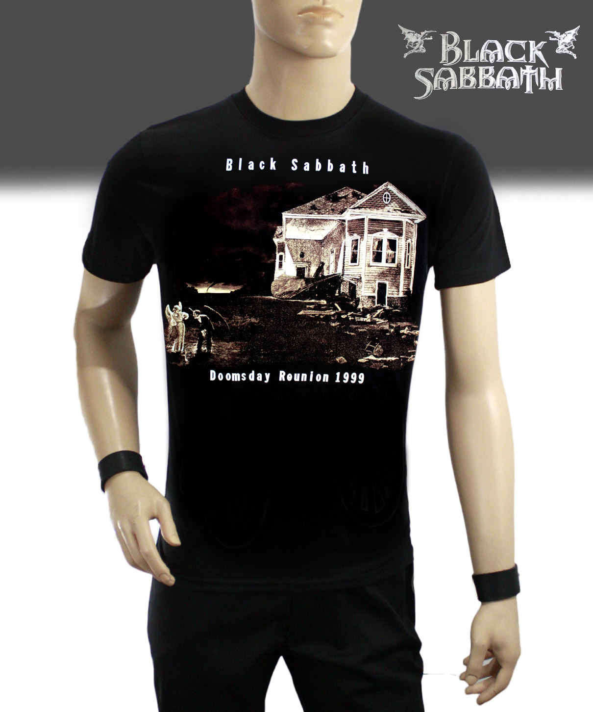 Футболка Black Sabbath Doomsday - фото 1 - rockbunker.ru