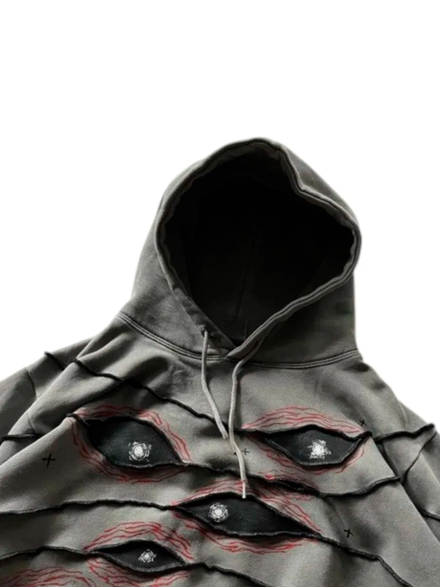 Джемпер со Вставками Оливковый - фото 3 - rockbunker.ru