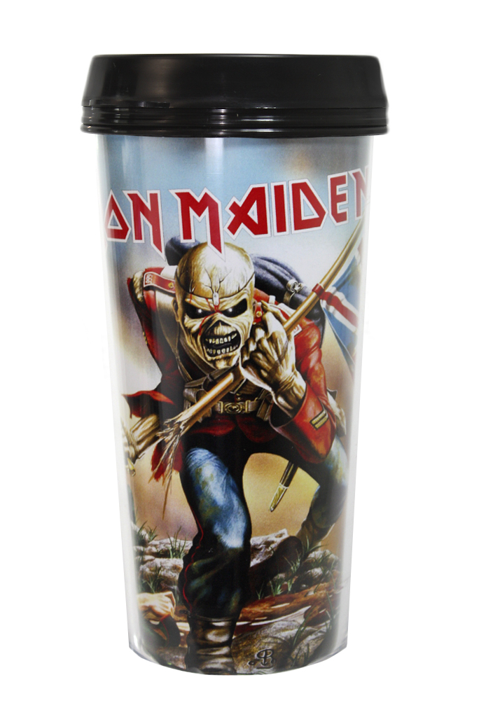 Кружка походная Iron Maiden - фото 1 - rockbunker.ru