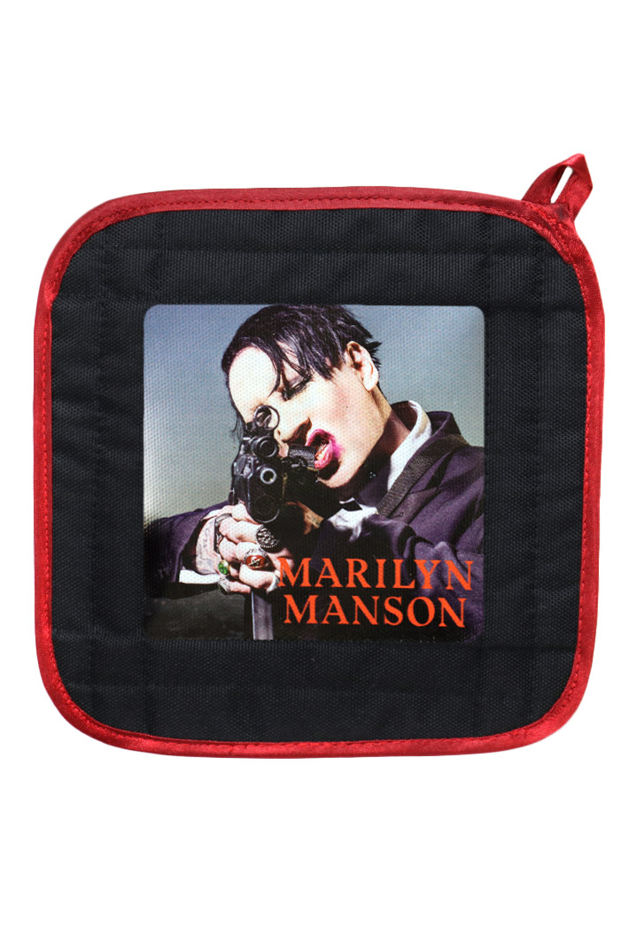 Кухонные прихватки RockMerch Marilyn Manson - фото 1 - rockbunker.ru