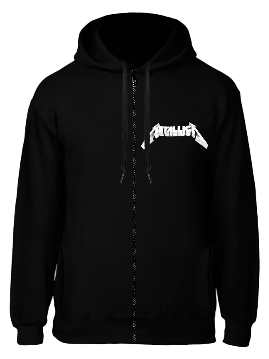 Толстовка RockMerch Metallica - фото 1 - rockbunker.ru