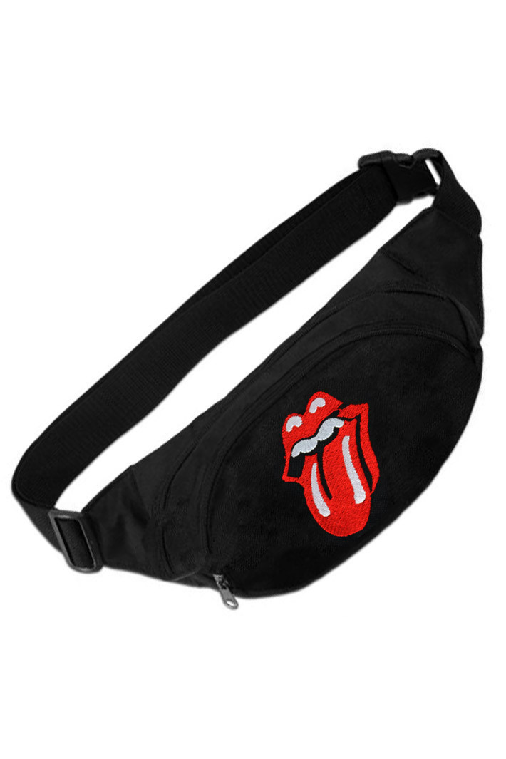 Сумка на пояс с вышивкой The Rolling Stones  - фото 1 - rockbunker.ru