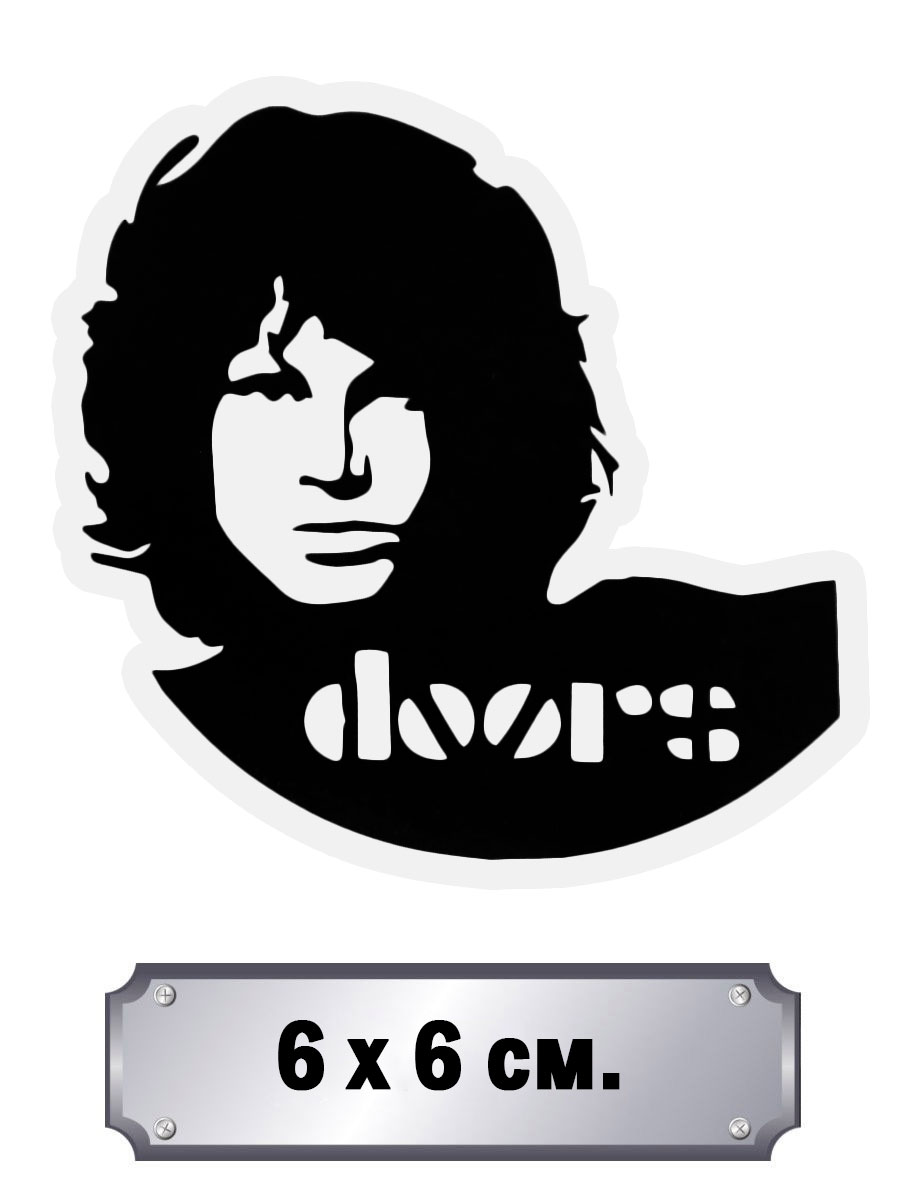 Стикер The Doors STK018-009 - купить в интернет-магазине RockBunker.ru