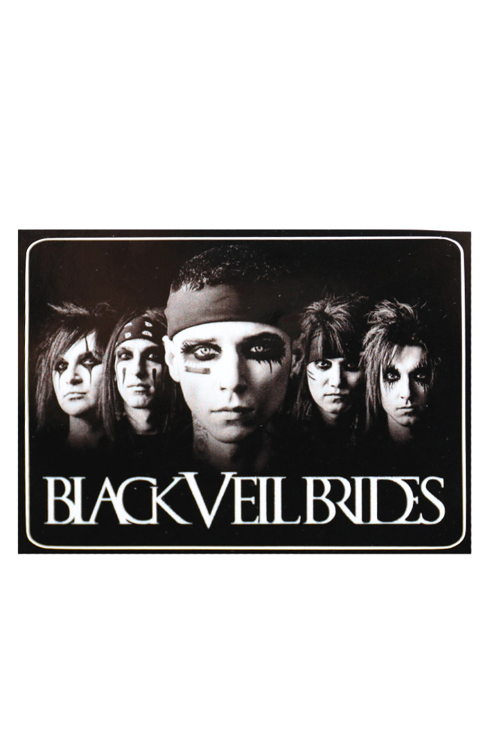 Наклейка-стикер Rock Merch Black Veil Brides - фото 1 - rockbunker.ru