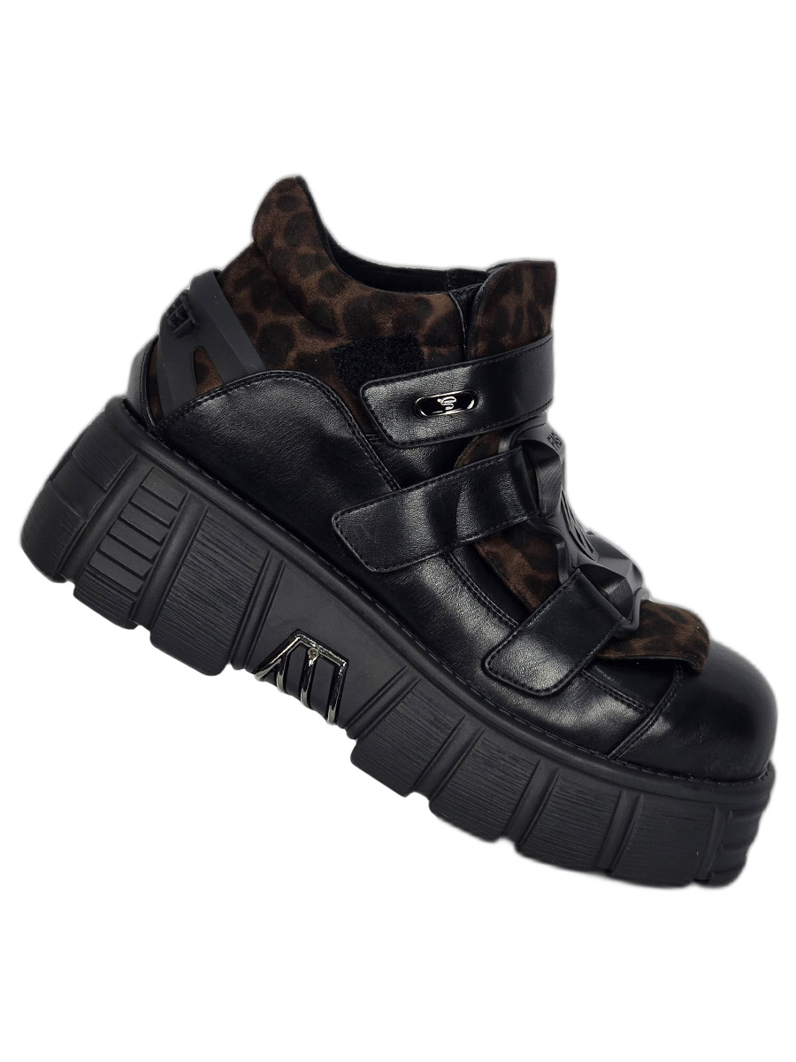 Ботинки готические женские - фото 2 - rockbunker.ru