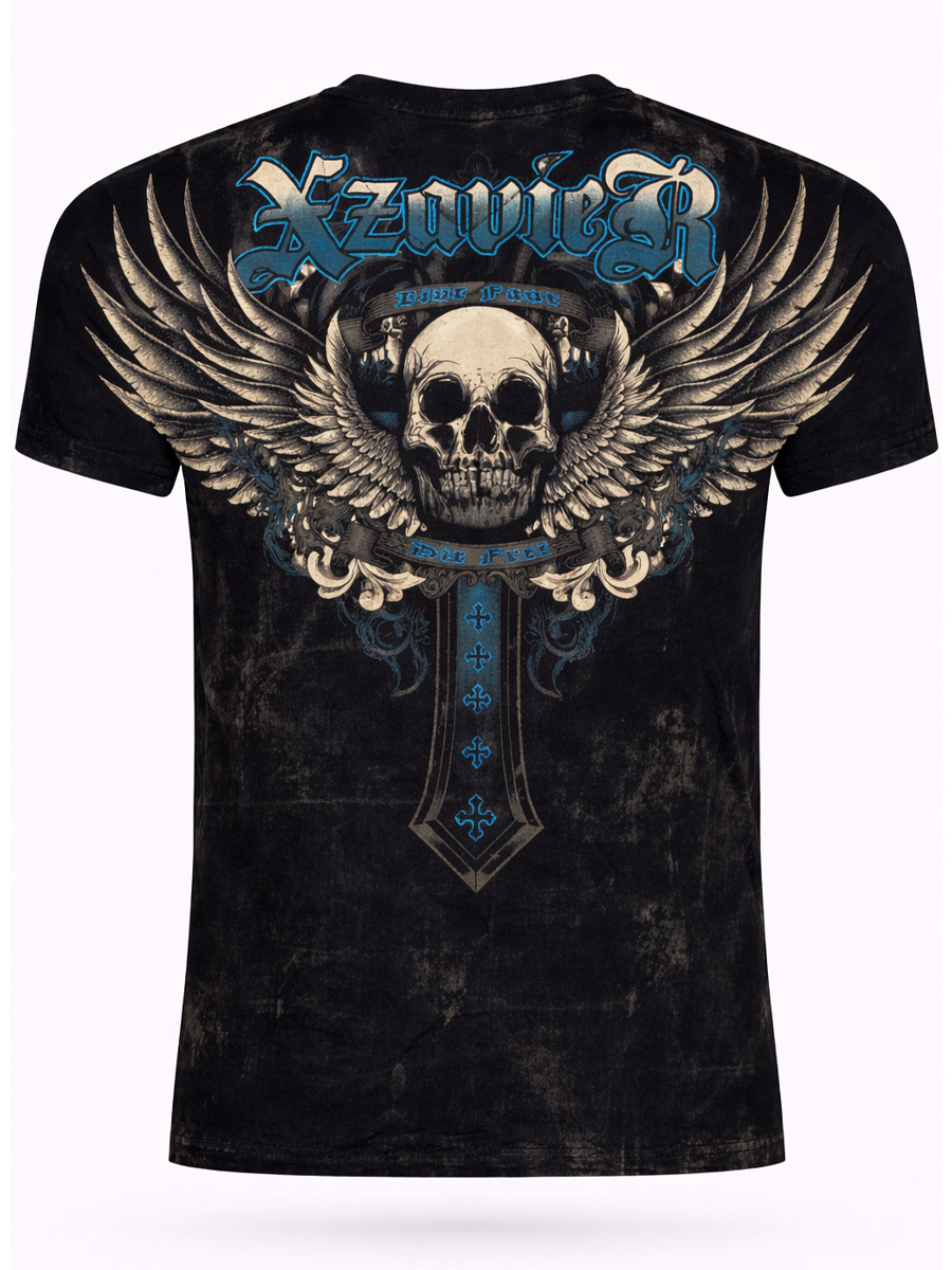 Футболка Xzavier Livve Fast Die Free - фото 2 - rockbunker.ru