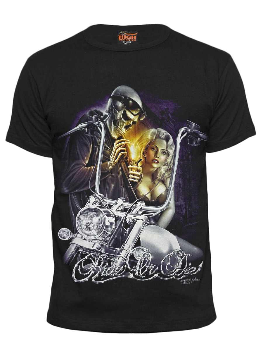 Футболка Rock Chang Ride Or Die - фото 1 - rockbunker.ru