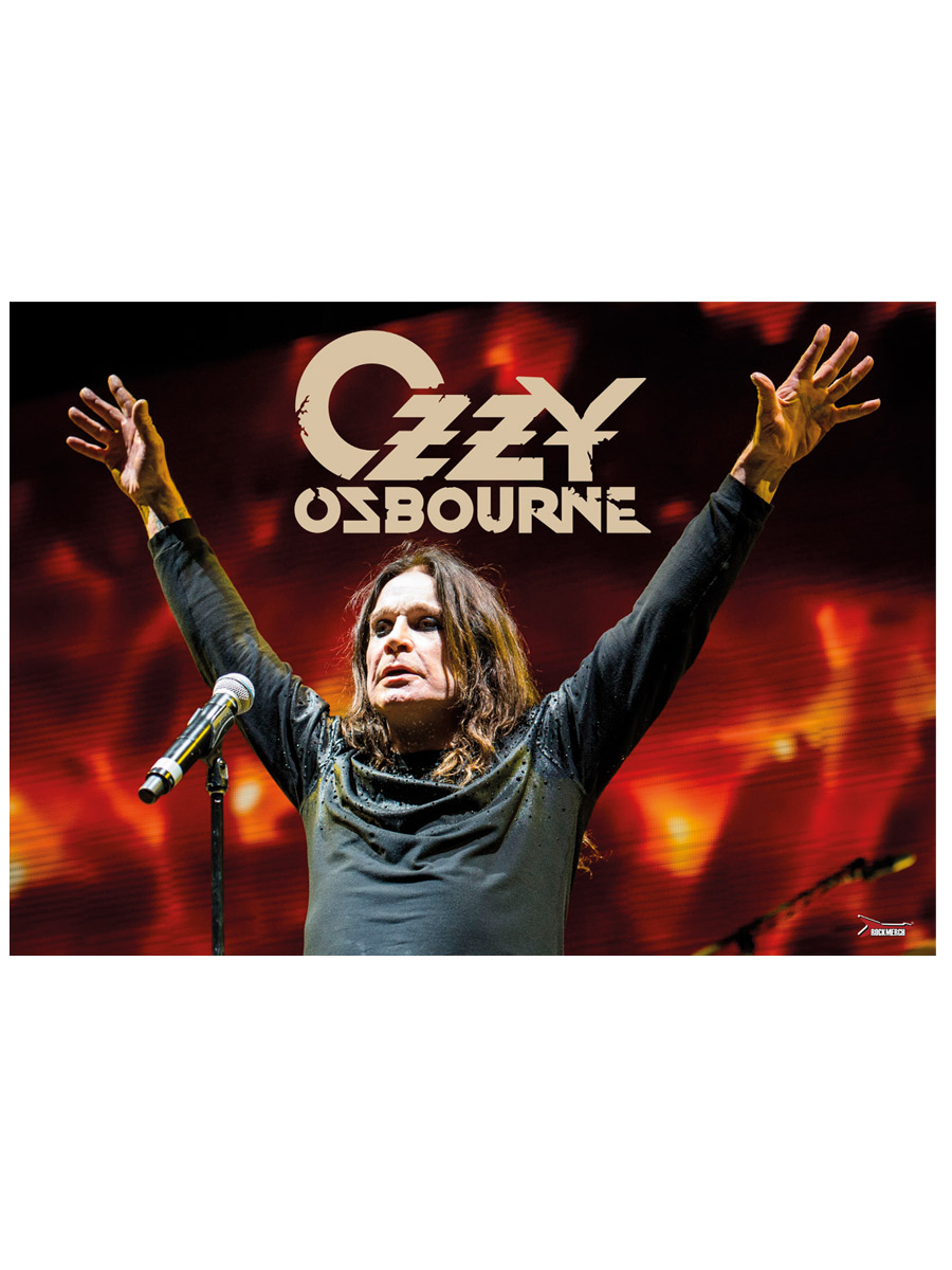 Плакат Ozzy Osbourne - фото 2 - rockbunker.ru