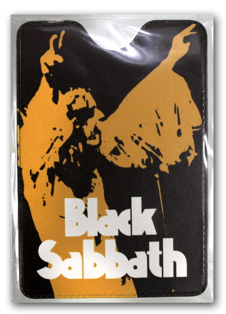 Обложка для проездного RockMerch Black Sabbath - фото 2 - rockbunker.ru