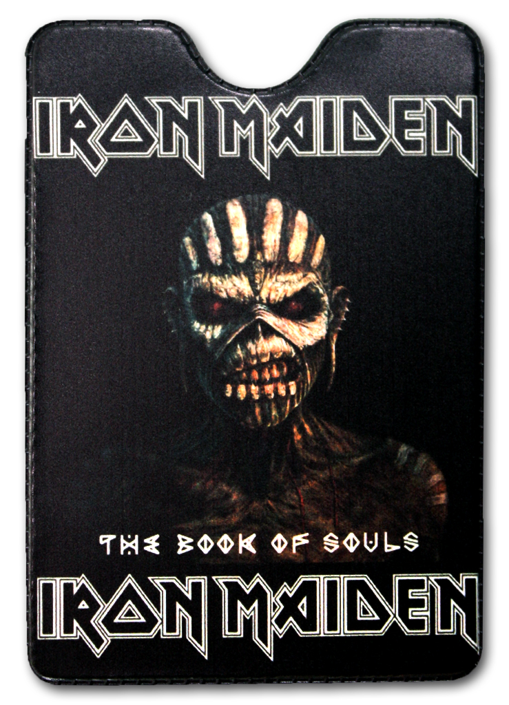 Обложка для проездного RockMerch Iron Maiden The book of souls - фото 1 - rockbunker.ru