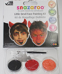 Набор красок для лица Маленький Дьявол Snazaroo Little Devil - фото 1 - rockbunker.ru