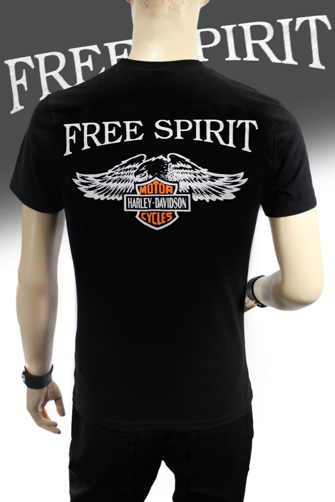 Футболка Harley-Davidson Free spirit - фото 2 - rockbunker.ru