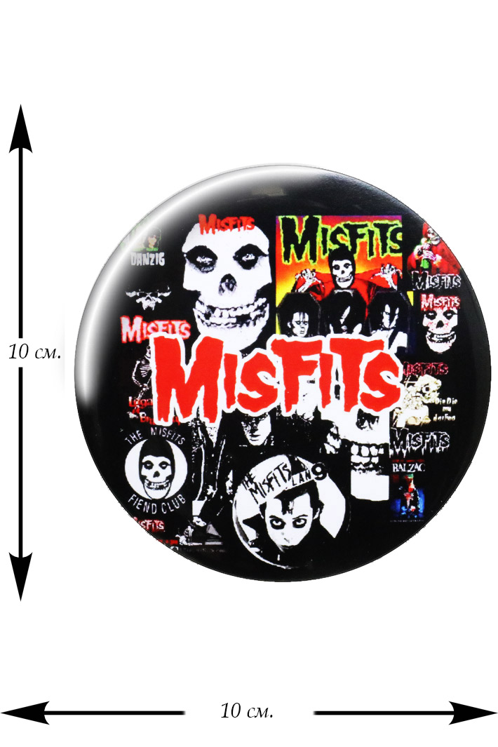 Значок Misfits - фото 1 - rockbunker.ru