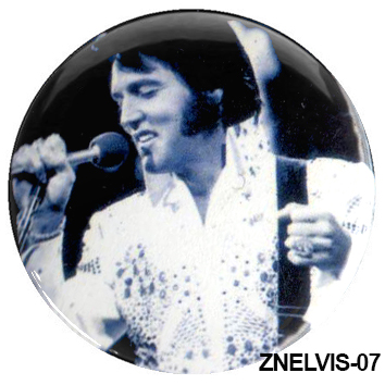 Значок Elvis Presley - фото 1 - rockbunker.ru