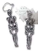 Серьги Alchemy Gothic E9 Skeleton - фото 1 - rockbunker.ru