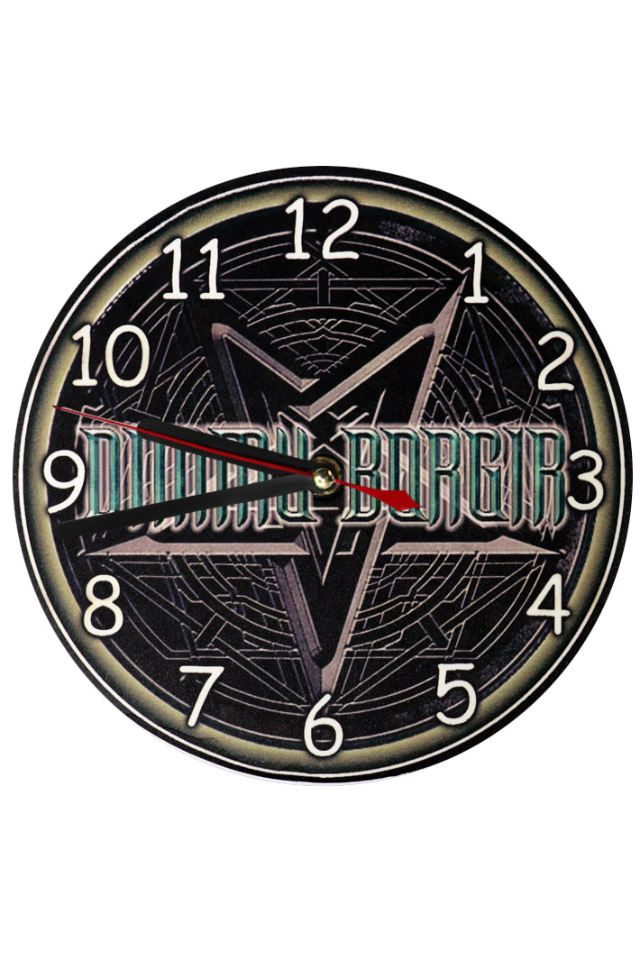 Часы настенные Dimmu Borgir - фото 1 - rockbunker.ru
