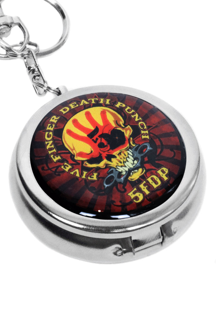 Пепельница походная Rock Merch Five Finger Death Punch - фото 1 - rockbunker.ru