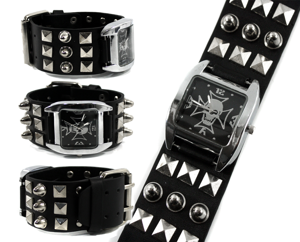 Часы наручные Мальтийский Роджер с Шипами и Пирамидами - фото 2 - rockbunker.ru