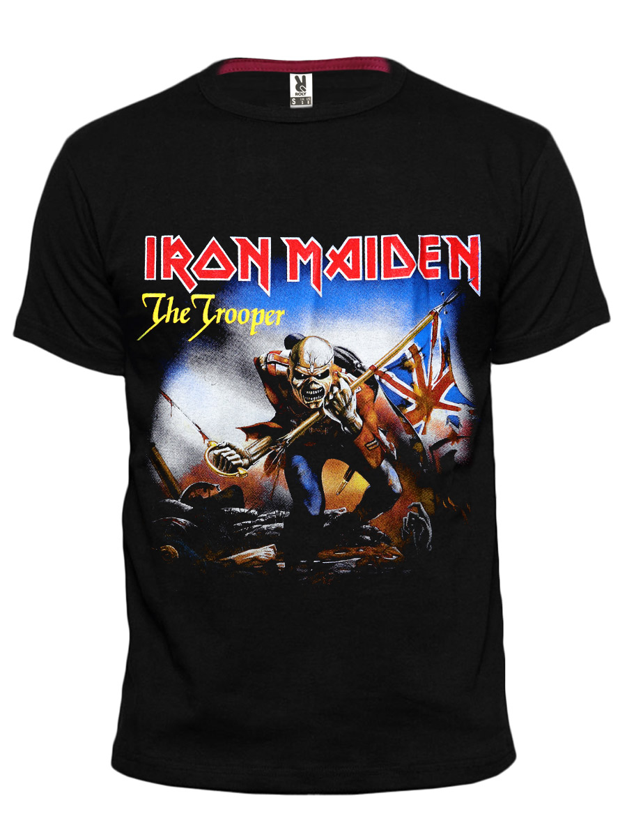 Футболка RockMerch Iron Maiden The Trooper - фото 1 - rockbunker.ru