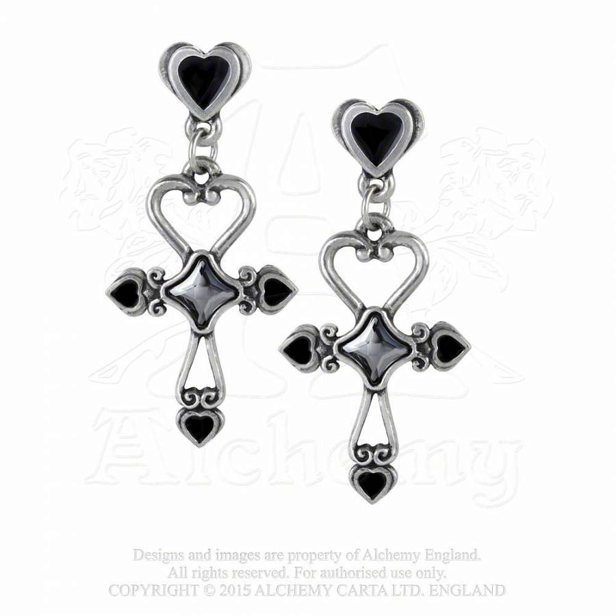 Серьги Alchemy Gothic E354 Amourankh - фото 1 - rockbunker.ru