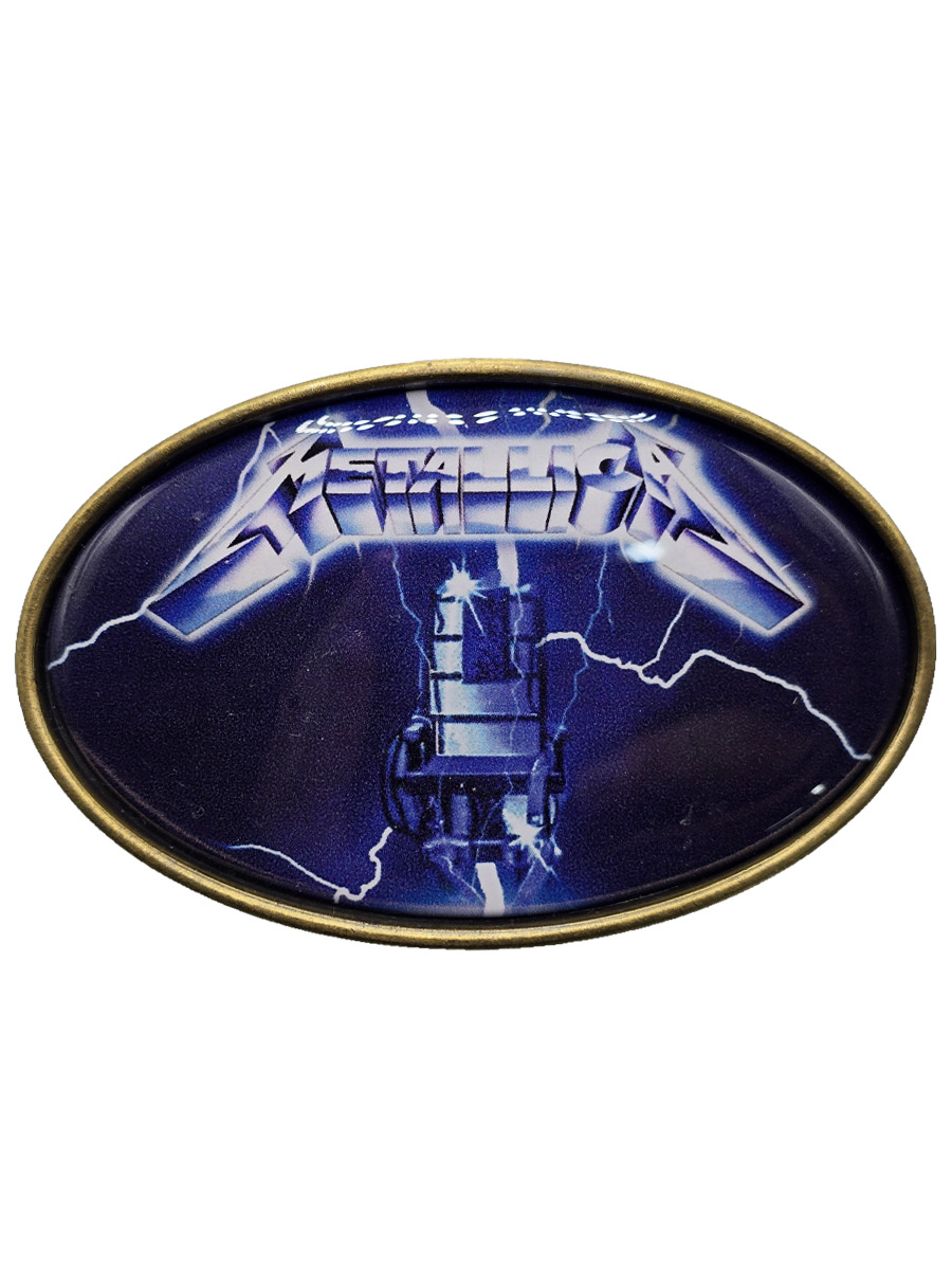 Пряжка RockMerch Metallica - фото 1 - rockbunker.ru
