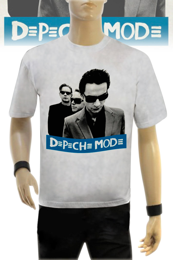 Футболка Depeche Mode - фото 1 - rockbunker.ru