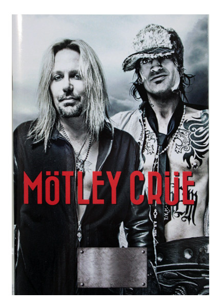 Тетрадь RockMerch Motley Crue - фото 1 - rockbunker.ru