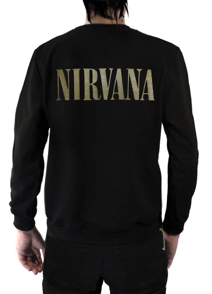 Свитшот RockMerch Nirvana мужской - фото 5 - rockbunker.ru
