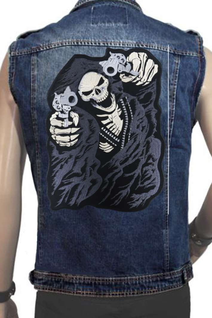 Нашивка с вышивкой Five Finger Death Punch - фото 2 - rockbunker.ru