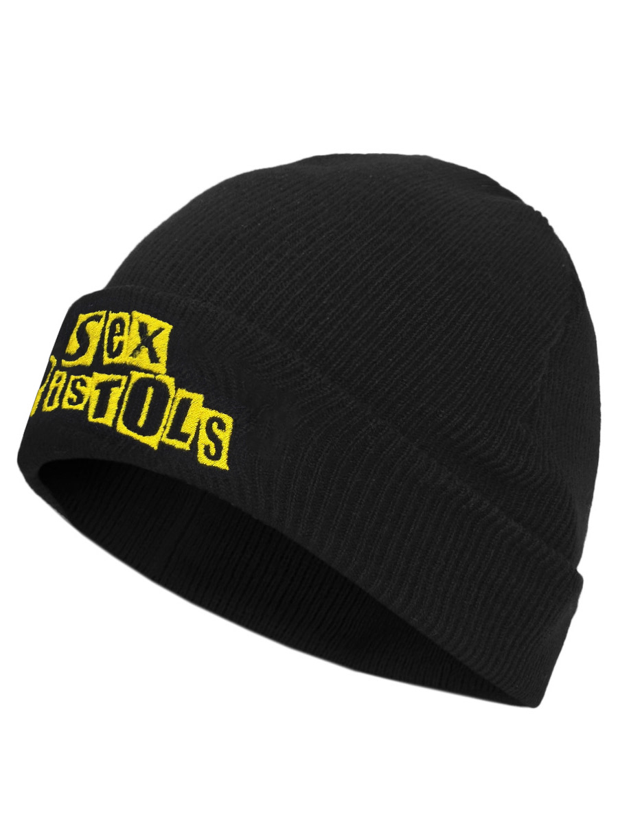 Шапка Rock Merch с отворотом Sex Pistols - фото 2 - rockbunker.ru