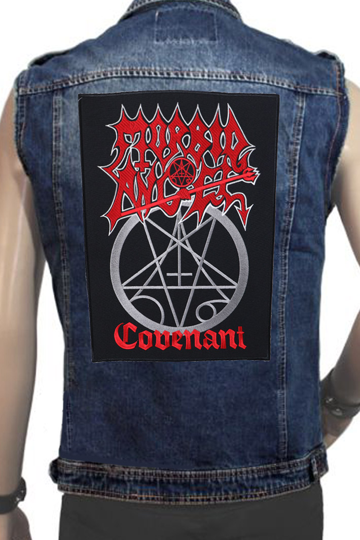 Нашивка с вышивкой Morbid Angel - фото 2 - rockbunker.ru