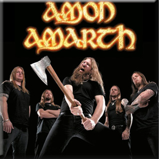 Магнит RockMerch Amon Amarth - фото 1 - rockbunker.ru