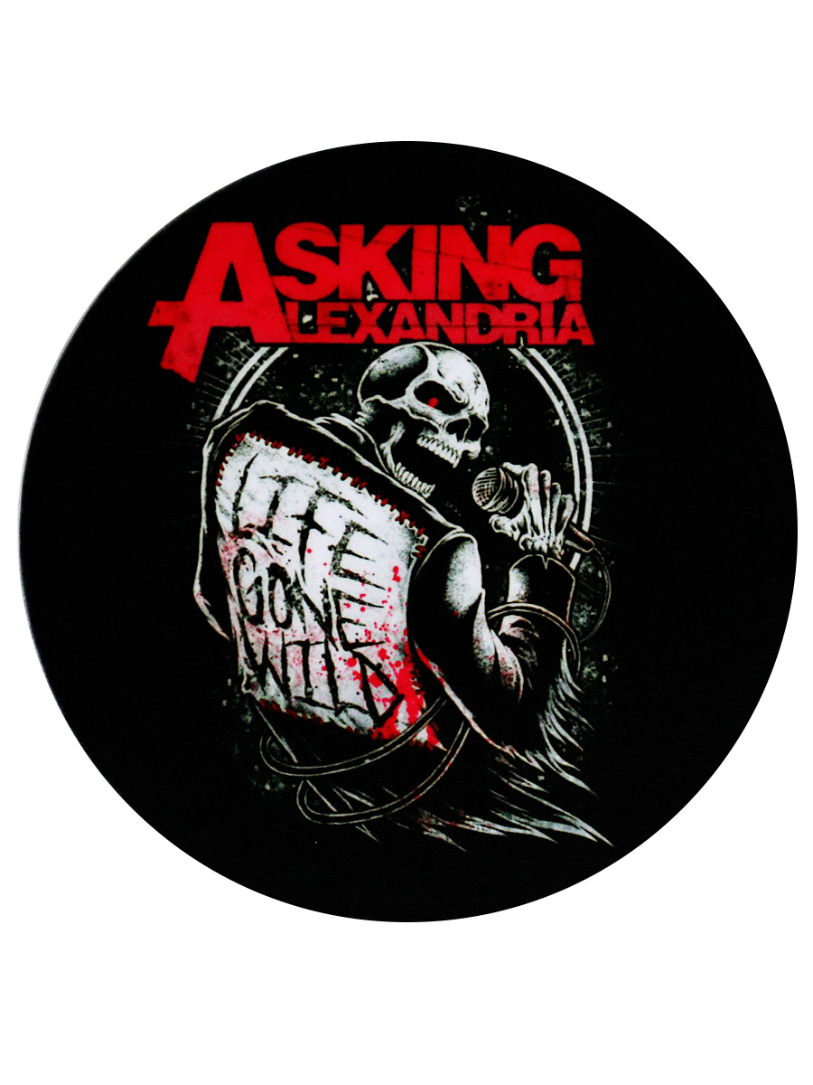 Костер-подставка Asking Alexandria - фото 2 - rockbunker.ru