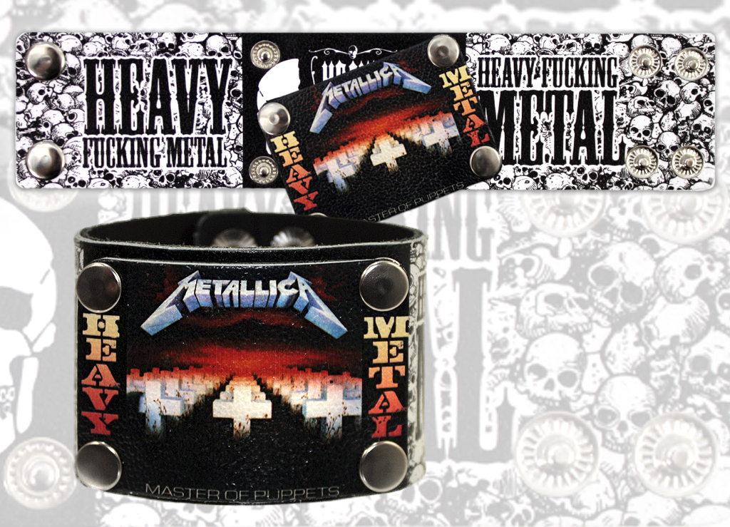 Накладка на браслет RockMerch Metallica Master of Puppets - фото 2 - rockbunker.ru