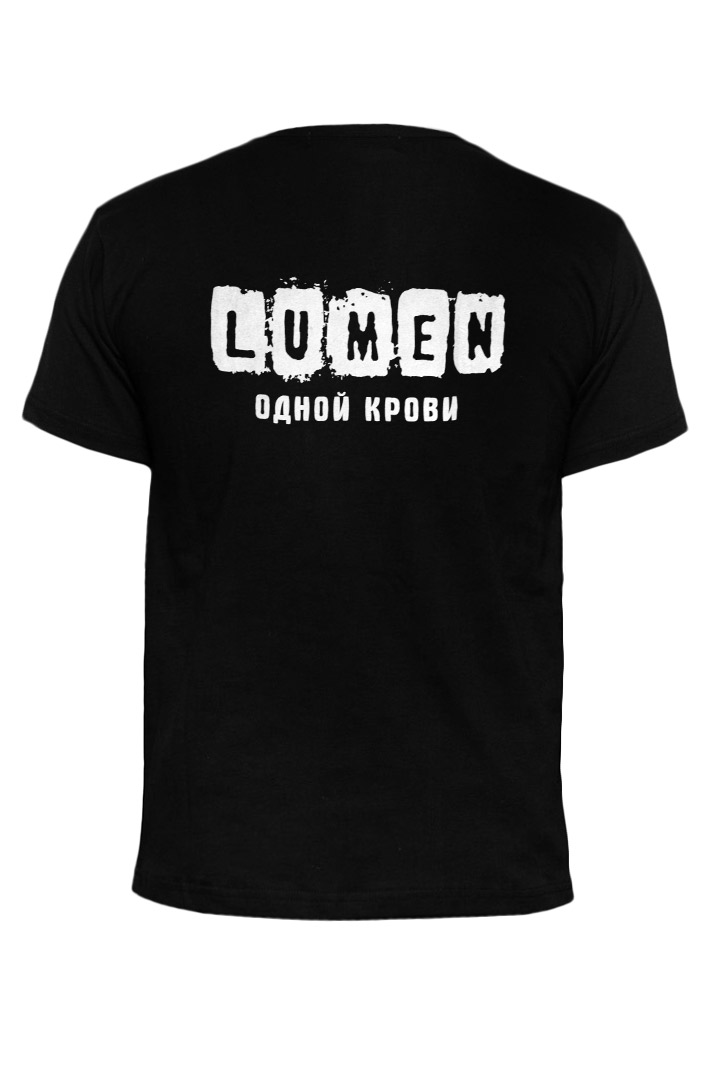 Футболка Lumen Одной Крови - фото 2 - rockbunker.ru
