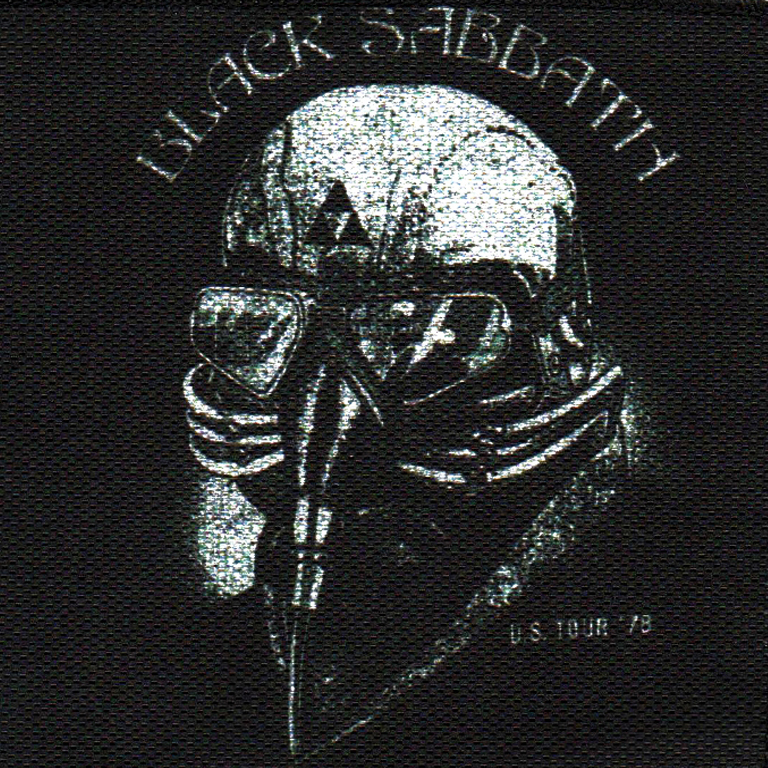 Нашивка Black Sabbath US tour - фото 1 - rockbunker.ru