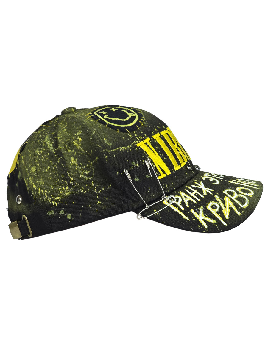 Кепка кастомная Nirvana - фото 2 - rockbunker.ru