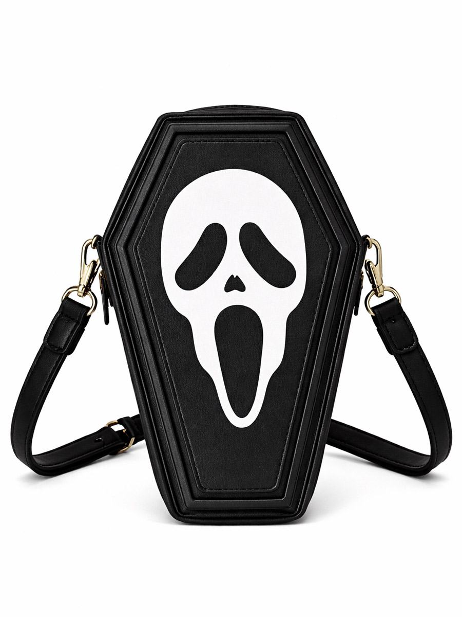 Сумка - Гробик Крик Черная - фото 1 - rockbunker.ru